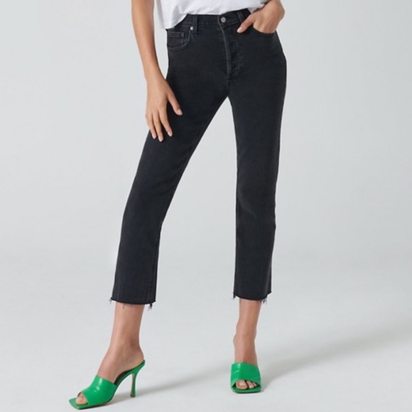 Aritzia black denim forum jeans - Picture 1 of 5